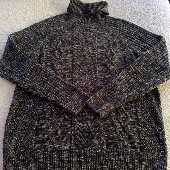 Express Cable Turtleneck Sweater Men - Picture 4 of 8